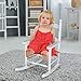 Costzon Child's Rocking Chair, Wooden Porch Rocker w/Cushion, 120 lbs Weight Capacity, Ergonomic Kids Rocker for Toddler Boys Girls, Classic Rocker for Kids Room, Kindergarten, Porch Indoor Outdoor