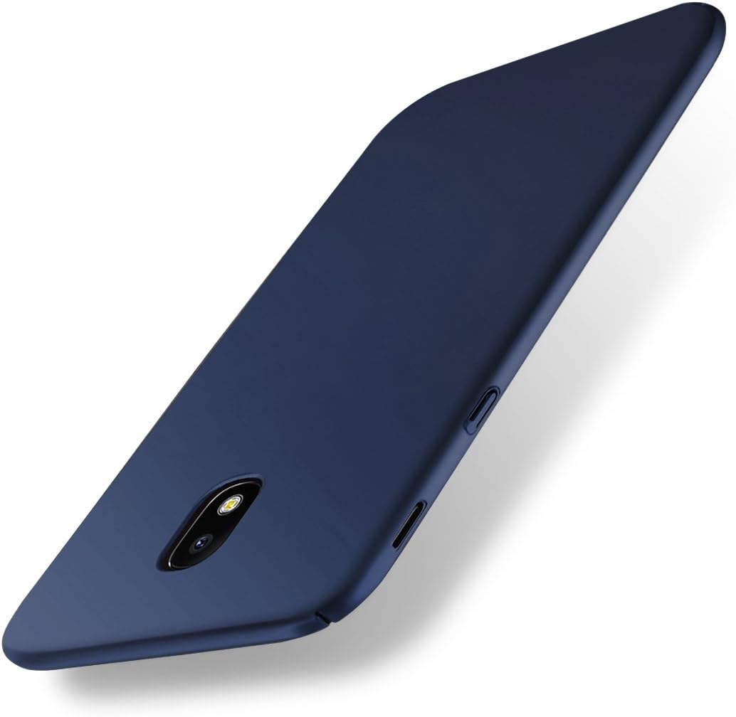 Fraelc Galaxy J5 2017 EU-Model Case Samsung J5 2017 Hard Plastic Bumper Protective Cover [Ultra Thin and Lightweight] Non-Slip Skin Phone Sleeve for Samsung Galaxy J5 2017 DUOS - 5.2 inch Blue