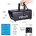 Fog Machine, 12 Colors Effect Lights, VIRFUN Smoke Machine with Wireless&Wired Remote Control for Parties Halloween Wedding and Stage Effect，500W and 500ml Tank