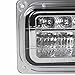Chevy C10 GMC C/K Chrome Clear LED Bumper Parking Lights Left+Right