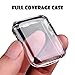 Apple Watch Series 3 Case, Misxi iwatch 3 Screen Protector TPU All-Around 0.3mm Ultra-Thin Bumper Cover for 2017 Apple Watch Series 3 38mm