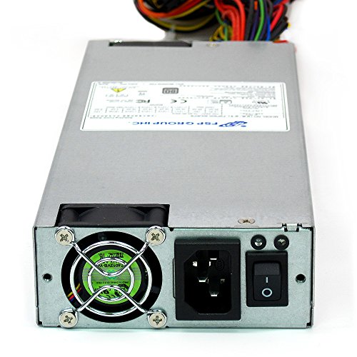 FSP Group 600W ATX Power Supply PMBus V1.2 Single 1U Size 80 PLUS Platinum Certified for Rack Mount Case (FSP600-80UEPB)