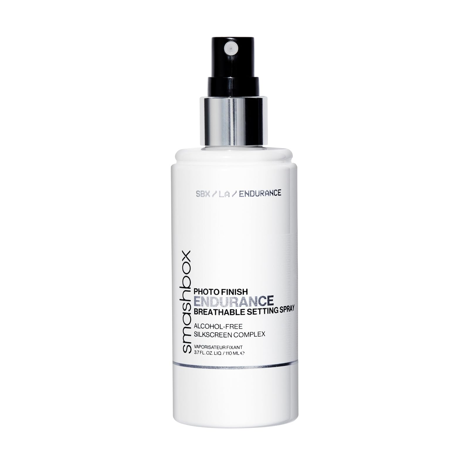 Smashbox Photo Finish Endurance Breathable Setting Spray -| 12Hour Non-Sticky Longwear with Silk Screen Complex that Hydrates + Strengthens skin against environment, 3.7 FL Oz