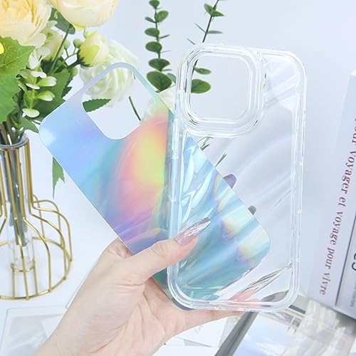 TODXARZC Water Ripple Pattern Case for iPhone 15 Pro Max Case Clear Curly Wave Frame 3D Soft TPU Shockproof Wavy Shape Phone Case for iPhone 15 Pro Max Ultra for Women Girls 6.7