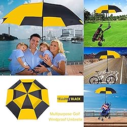 MRTLLOA Automatic Open Golf Umbrella, Extra-Large
