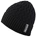Novawo Winter Fleece Lined Beanie Hat Thick Skull Cap