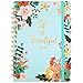 2020 Planner - Weekly & Monthly Planner with Tabs, Floral Cover with Twin-Wire Binding, 6.30