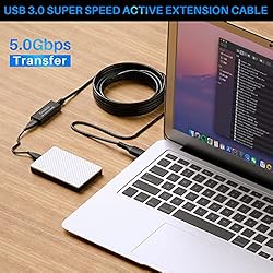 USB 3.0 Active Extension Cable 20 Feet, Long USB