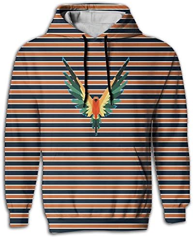 WeiGo Hoodies Men's Logan Pual Maverick Logo Pullover Graphic Athletics Sweatshirt Drastring Hoodies - Full 3D Printed With 2 Pockets
