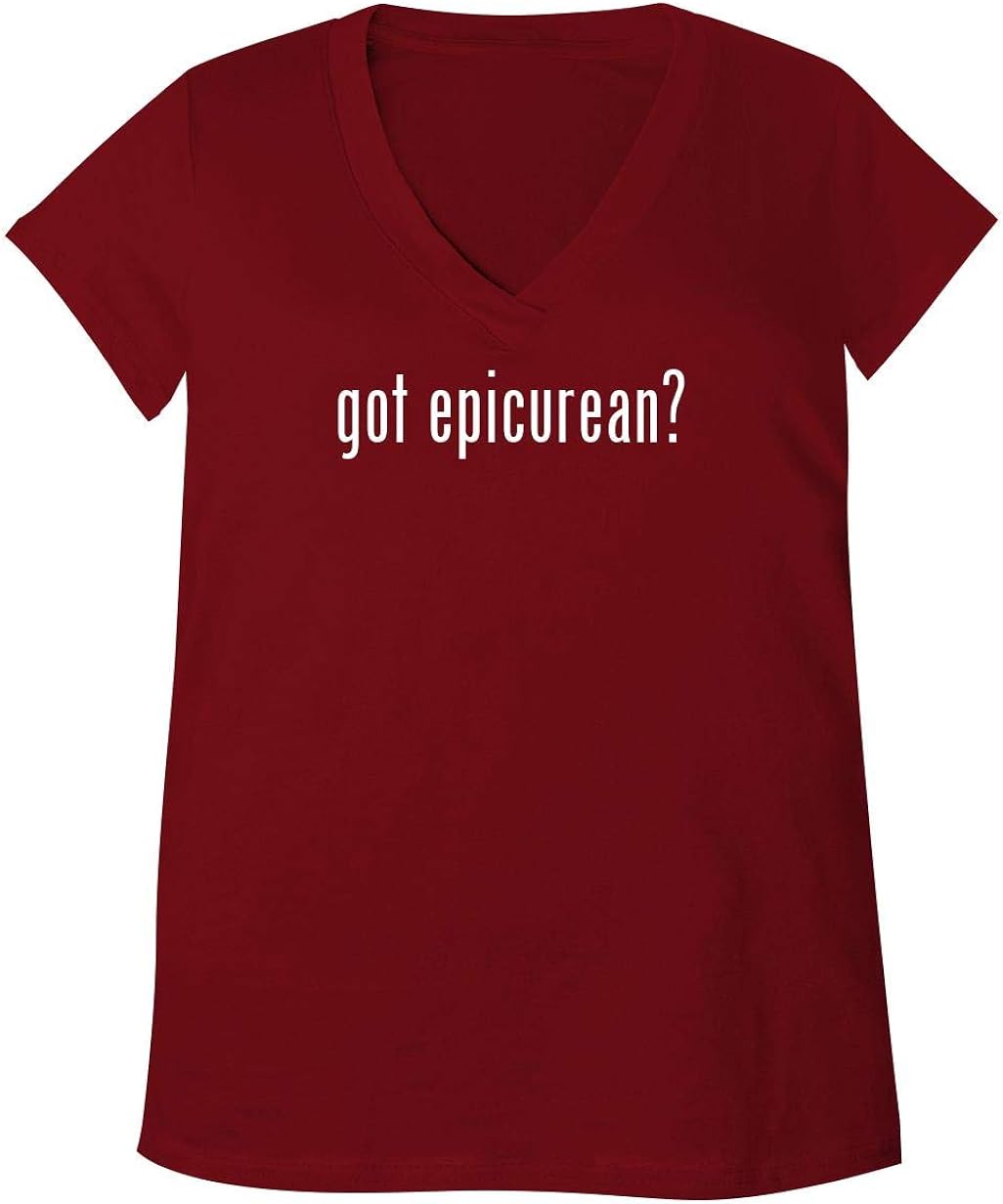 got Epicurean? - Adult Bella + Canvas B6035 Women's V-Neck T-Shirt