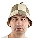 Eden Ukraine Wool Sauna Hat Embroidered Cell