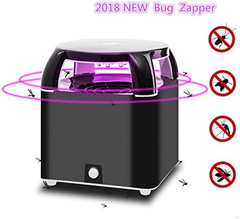 KAZOKU Bug Zapper,2018 NEW USB Powered Insect Catcher,LED Photocatalyst,Non-Chemical,Non-Radiative,360°Coverage Fly Zapper Mosquito Trap for Patio Bug Light and Garden,Yard,Office,Kitchen,Restaurant