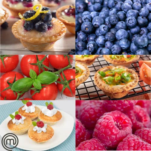 MasterChef Mini Pie and Quiche Maker Pie Baker Cooks 6 Small Pies and