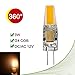 Classic Style Home 3 Watt G4 LED Bi-Pin Base 12V AC/DC Light Bulb 2700K Warm White Dimmable Waterproof T3 G4 30W LED Halogen Replacement 6Pack (3 W)