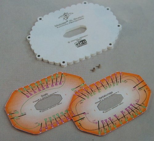 Kumihimo Braiding Disk XL Stretch 153 x 11 mm 4 Parts