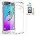 Galaxy J3 V Case,J3 (2016) 6 / Sky/Amp Prime/Express Prime/Sol Case Clear,AnoKe Slim Fit Protective Cell Phone Cases Cover with Screen Protector for Women Girls Kids Men Galaxy J3 TM
