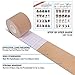 Kinesiology Tape Water Resistant-Breathable Sport Kinesiology Recovery Tapes 2 Rolls 2 Inch x 16.5 Feet