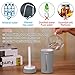 Cleefun Cool Mist Humidifier, Ultrasonic USB Portable Air Humidifiers Purifier for Cars Office Desk Home Bedroom, 230 Milliliter Mini Desktop Cup Humidifier With LED Night Light and No Noise(Gray)