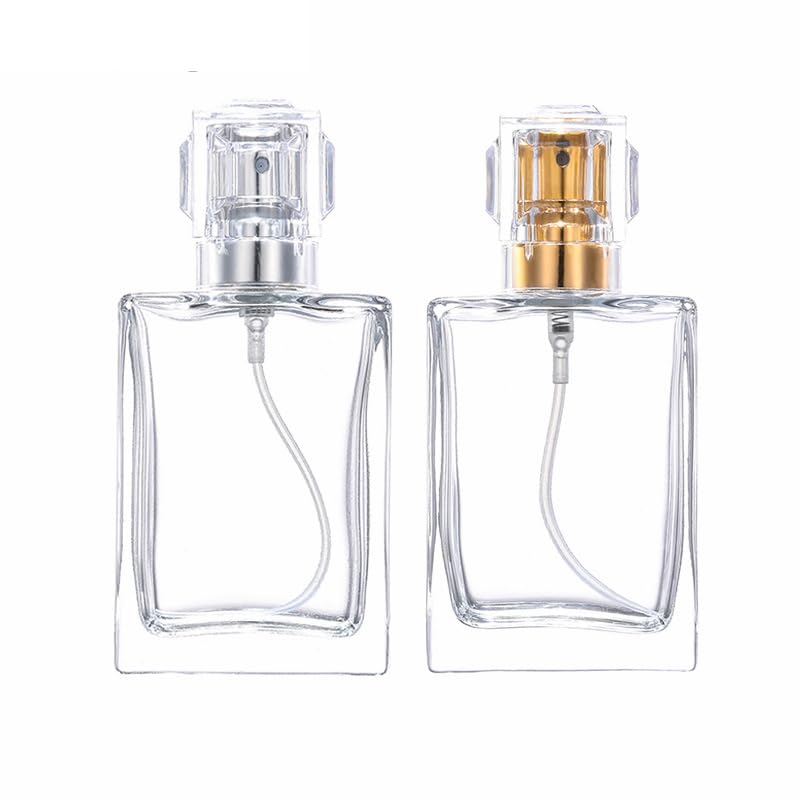 2 Pack 30ml Clear Glass Perfume Bottle