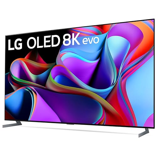 LG 77-Inch Class OLED Z3 Smart TV 8K Processor Flat Screen with Magic Remote AI-Powered with Alexa Built-in (OLED77Z3PUA, 2024)