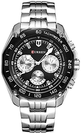 Analogue Black Dial Mens Sports Watch