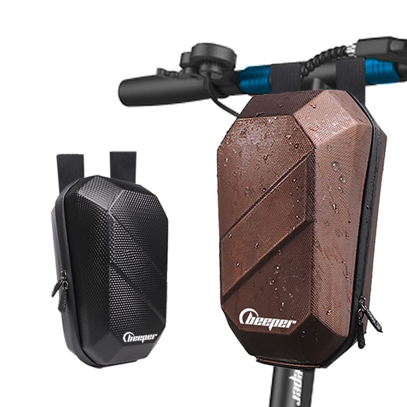 BEEPER - Universal and Waterproof Case for Scooters and Bicycles (Bronze, M)