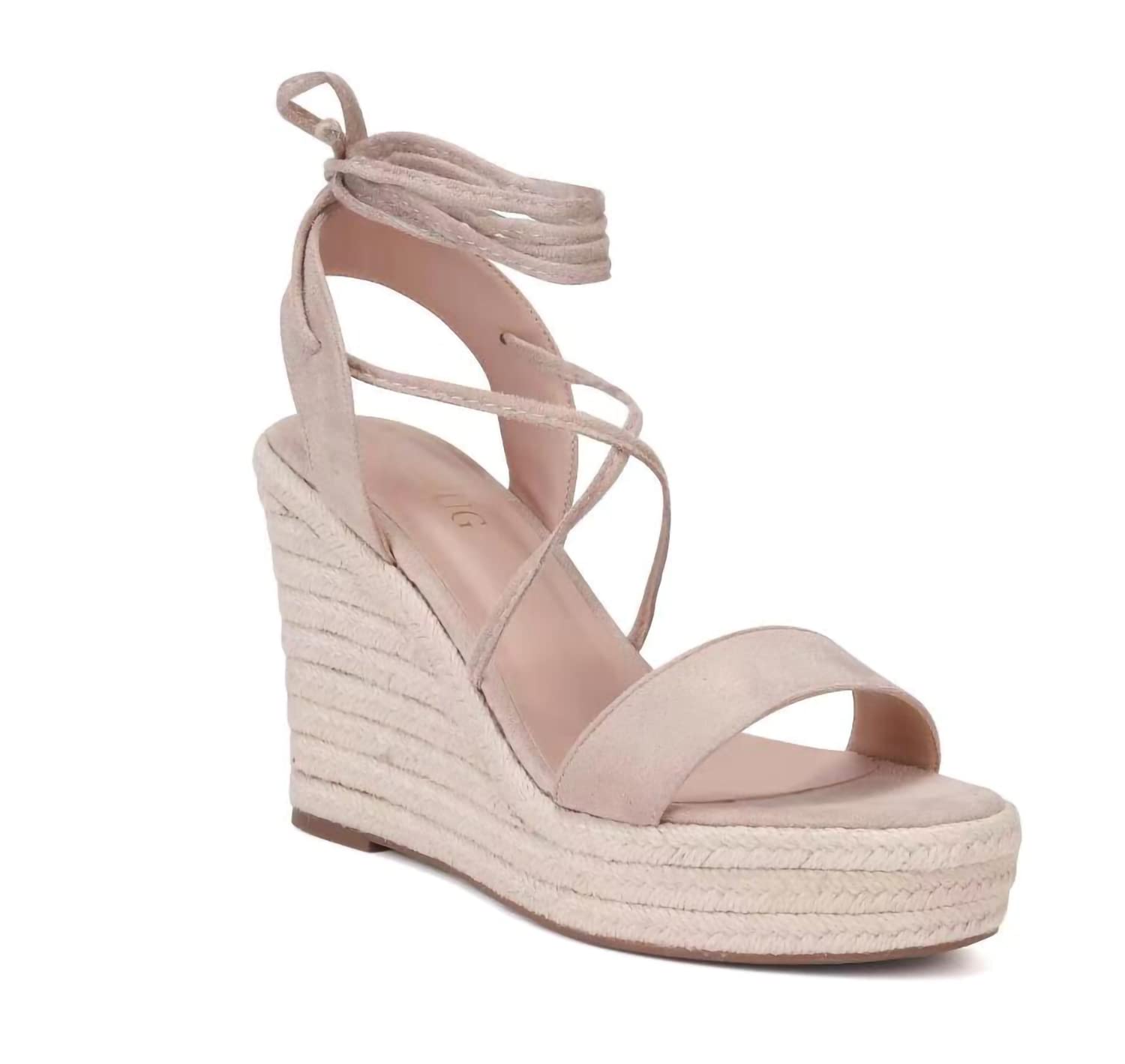 SUMOJIU Women's Wedge Platform Espadrille Open Toe