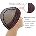 Sekass Hand Made Velvet Brown Wig Grip Scarf Head Elastic Comfort Headband Adjustable Wig Hair Band