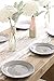 Ling's moment White Floral Lace Table Runner 32 x 120 Inches for Rustic Country Wedding Party, Bridal Shower, Baby Shower, Candlelight Dinners