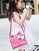 CMK Trendy Kids Cute Little Girls Cat Purse for Toddler Kids Mini Backpack Bags with Bows Crossbody Shouder Bag/Mini Backpack with Cute Ear in Candy Color (82003_Pink),regular