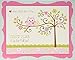 C.R. Gibson Owl Calendar Pink Baby Milestone Stickers, 11'' W x 18'' H