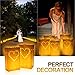 20 pcs White Luminary Bags, Candle Bag with Big Heart Design, Durable and Reusable Fire-Retardant Cotton Material Paper Lantern Bags for Wedding Valentine Reception Engagement Marriage Proposal Event