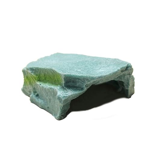 Zerama Harz Terrasse Loch Höhle für Aquarium Schildkröte Schildkröten-Verzierung Décor