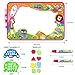 AiToy Aqua Magic Mat, Water Drawing Mat Extra Large Kids Toys Toddlers Painting Board Writing Mats with 2 Magic Pens and Letter Templates for Boys Girls Gift (34.5