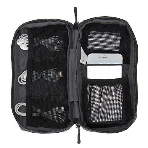 Hynes Eagle Cord Organizer Small Electronics Case Gadget Pouch Phone Accessories Storage Bag Space