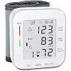 MMIZOO Blood Pressure Monitor Large LCD Display & Adjustable Wrist Cuff 5.31-7.68 inch Automatic 90×2 Reading Memory for…