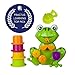 Zig Zag Kid Fun Interactive Frog Bath Toy for Toddlers - for Girls & Boys - The Best Toddler Bath Tub Toys Non-Toxic, Bright Colors, Safe for Kids! Educational and Fun Toddler Bath Toy!