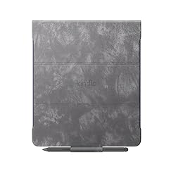 Amazon Kindle Scribe Brush Print Leather Folio