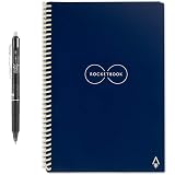 Rocketbook Planificateur Académique Intelligent Réutilisable A4 - Carnet Numérique Pour Étudiants Et Enseignants - 13 Types De Pages