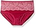 Bali Womens One Smooth U Comfort Indulgence Satin with Lace Hipster Panty