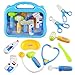 Doctor Kit Set Dr Pretend Role Play Medical Doc Equipment Nurse Dentist Case Stethoscope Toy Gift for Kids Toddlers Boys Girls Age 3+, Random Delivery