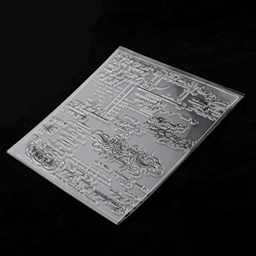 6 MonkeyJack+English+Decoration+Silicone+Scrapbooking