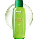 EQQUALBERRY Aloe PDRN Calming Toner, for Sensitive, | Instant Relief & Cooling | Non-Comedogenic & Fungal Acne Safe, Skin Barrier Repair | K-Beauty (5.07 fl.oz / 150ml)