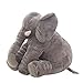 MorisMos Elephant Stuffed Animal Toy Plush Gifts Toy for Kids Gift 24 inch (60x45x25cm) (Gray)