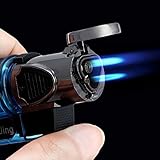 Windproof Refillable Butane Gas Trip Torch Jet Flame Cigarette Cigar Lighter New