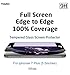 TOZO for iPhone 7 Plus Screen Protector [Anti Blue-Ray] 3D Glass [ 3D Full Frame ] Technology Premium Tempered 9H Hardness 2.5D PET [Soft Edge Hybrid] Perfect Fit Screen 5.5 White