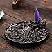 ShuangChuang Ceramic Censer Dragon Smoke Backflow Incense Burner Holder + 10 Cones