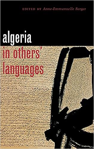 Amazon Com Algeria In Others Languages Cornell French Studies Series 9780801439193 Berger Anne Emmanuelle Books