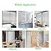 Fancy-Fix Window Film Non-Adhesive Self Static Cling Privacy Decorative Stained Glass for Living Room,Home,Bathroom,Office(17.7 in. by 59 in)