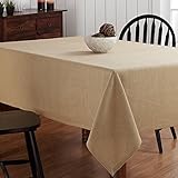 Burlap Natural Table Cloth - 60x80